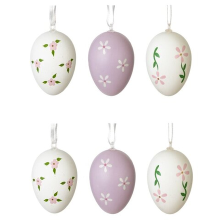 GAEM Набор из 6-ти изделий декоративных подвесных "Яйцо" (4*6), L16 W4 H17,5 см