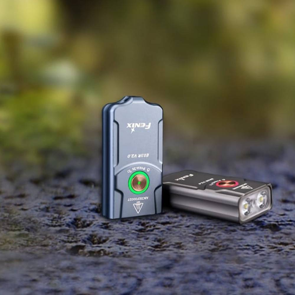 Фонарь Fenix E03R, синий