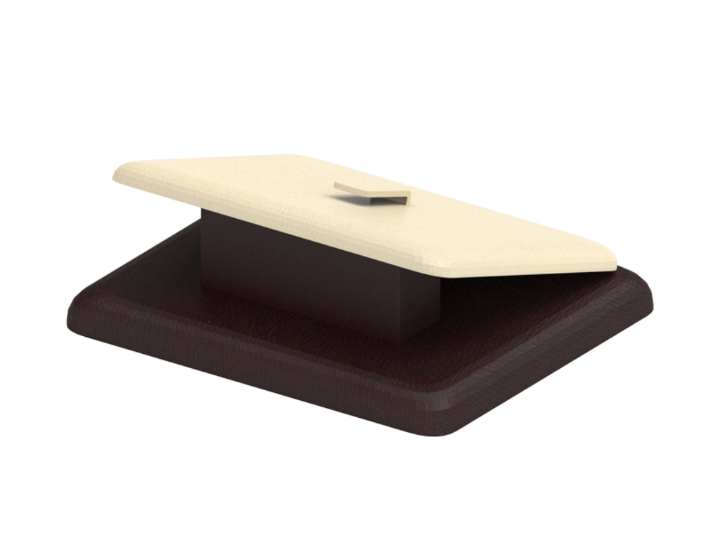 Подставка для кольца/наклонная/язычок/поролон/основание