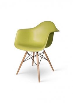 стул  EAMES DAW, зеленый