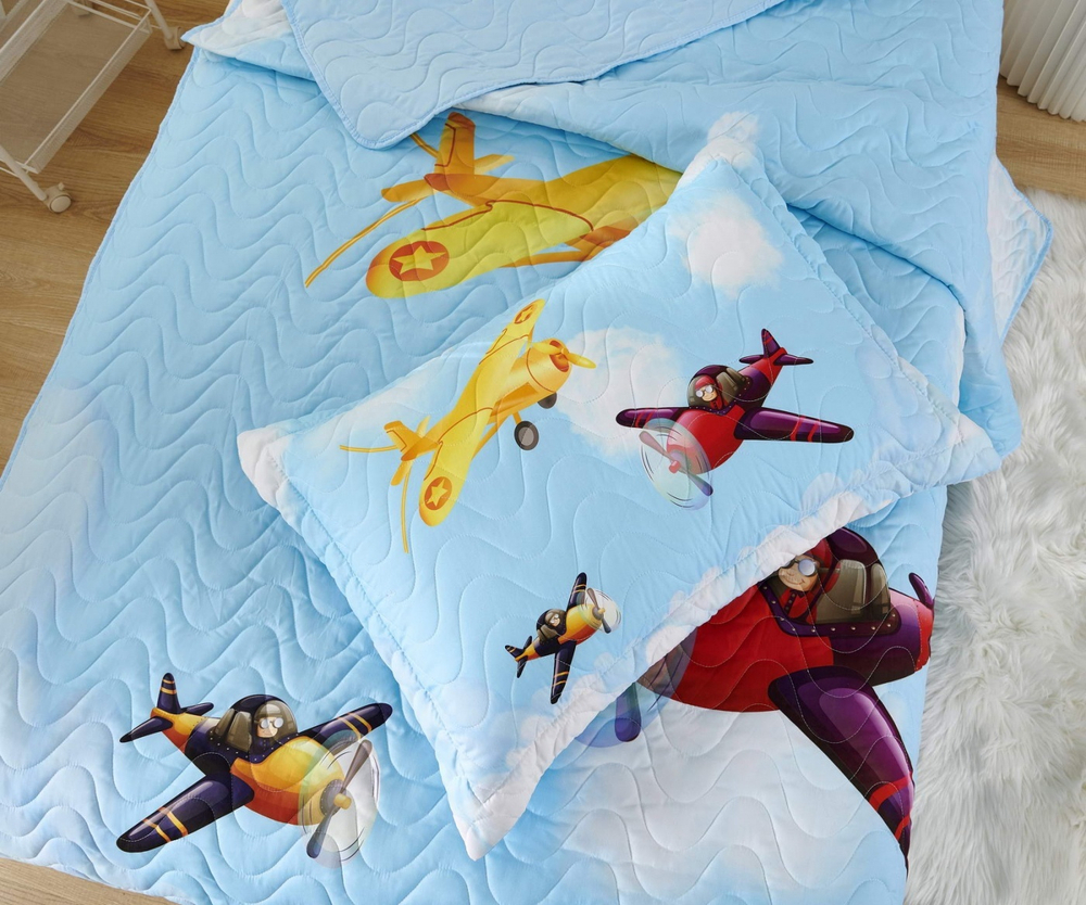 Покрывало 120х200 и наволочка 50х70 Sofi De MarkO Sunny day №5