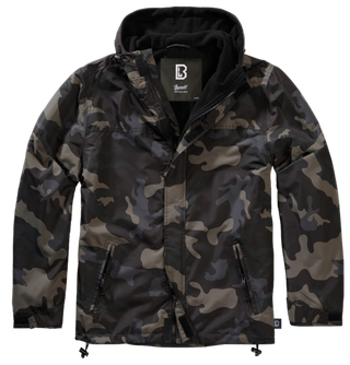 Brandit FRONTZIP WINDBREAKER darkcamo