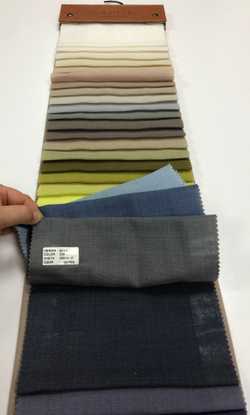 Тюль однотонная под лен Nope арт. Brad