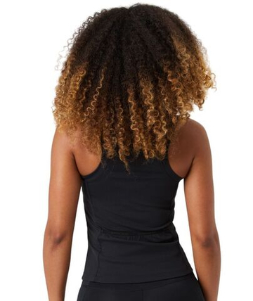 Женский топ теннисный Björn Borg Ace Pocket Ribbed Tank - black beauty