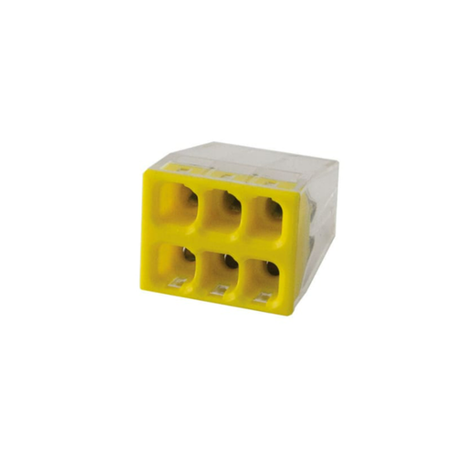 Строительно-монтажная клемма КБМ-2273-246 2,5мм2 с пастой 5шт/упак SQ0517-0126