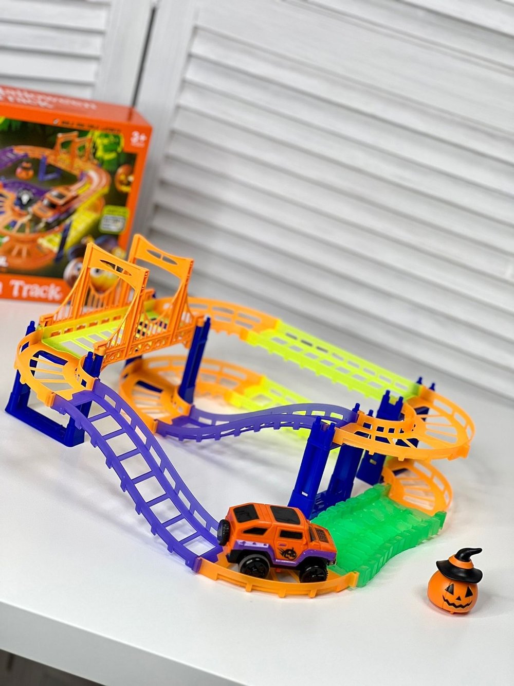 Игровой набор Автотрек светится в темноте (201885668)