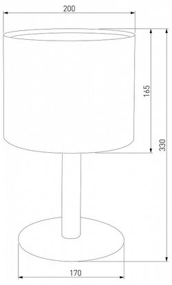 Настольная лампа TK Lighting 5219 Deva Graphite