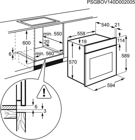 Электрический духовой шкаф Electrolux EZA 5420 AOK