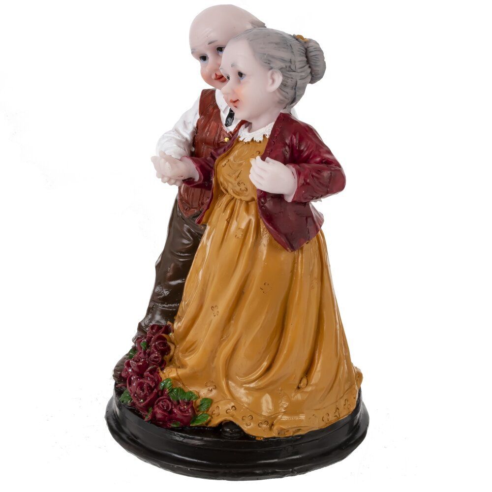 GAEM Фигурка декоративная "Бабушка с дедушкой", L9 W9 H14,5 см