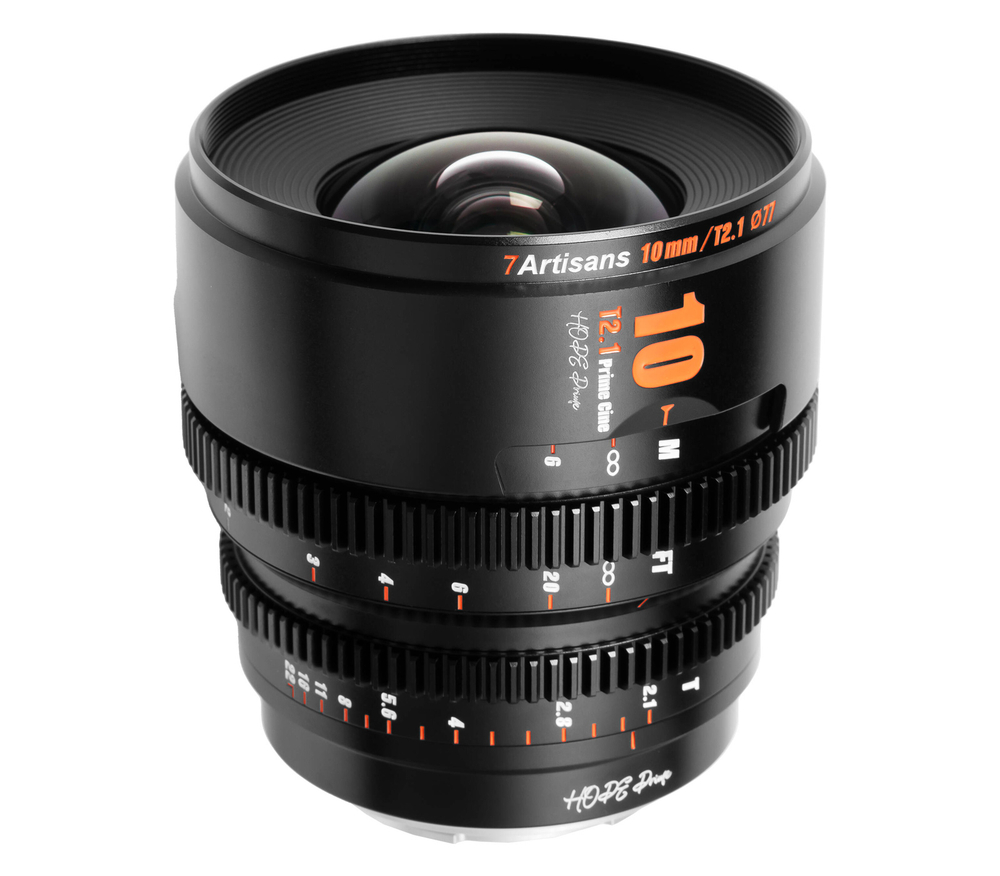 Объектив 7Artisans 10mm T2.1 Hope Prime Canon RF, черный