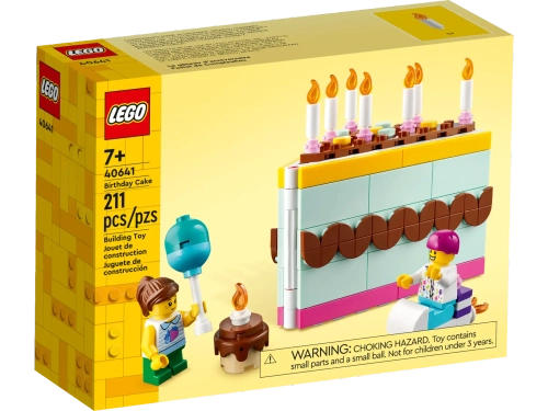Конструктор LEGO 40641 Торт на день рождения