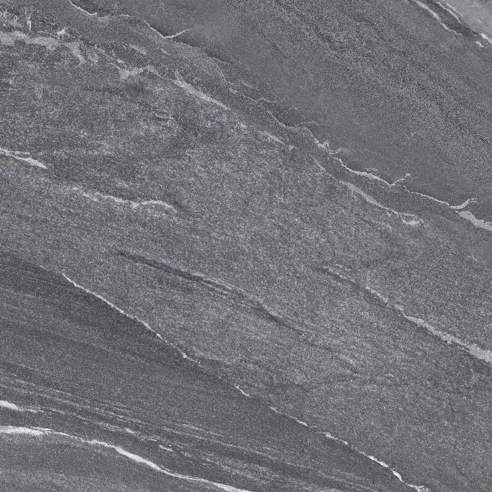 Керамогранит Alma Ceramica GFA57NXT70R Nexstone 57x57 черный глазурованный матовый / сахарный под камень