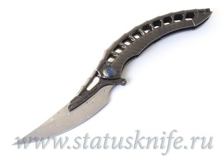 Нож Rikeknife Alien 4 Damasteel