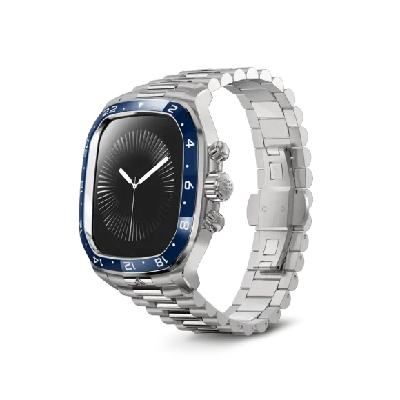 Корпус для Apple Watch CRCS46 - SilverBlue