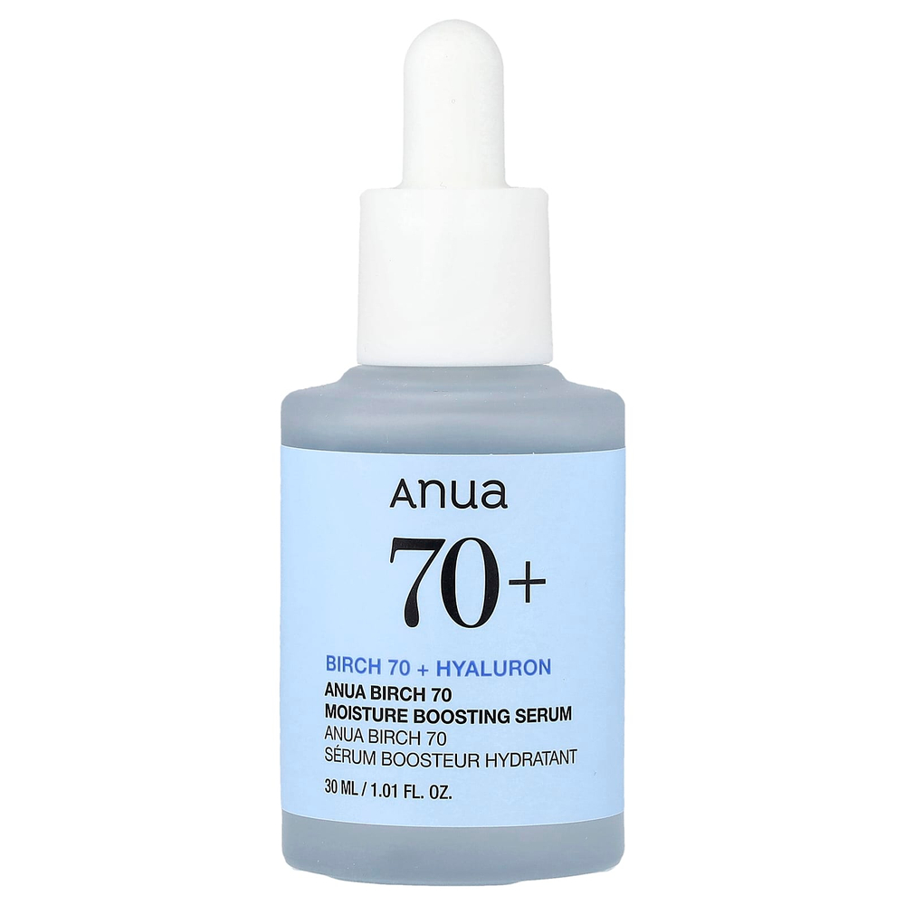 Anua, Увлажняющая сыворотка Birch 70, 30 мл (1,01 жидк. Унции)
