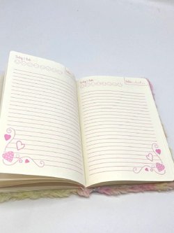 Блокнот А5 в линейку 80 л пушистый (55358)