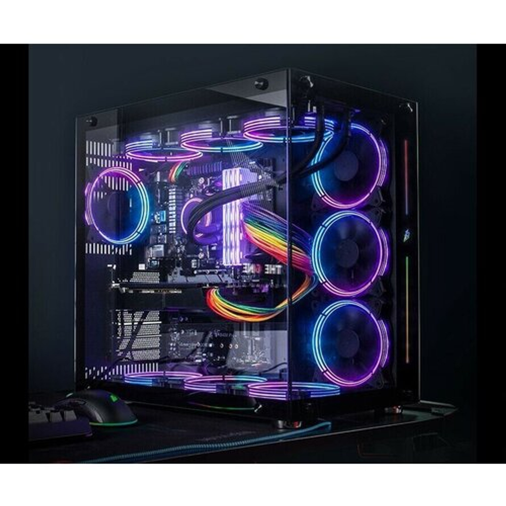 RTX5080 16Gb Мощный игровой компьютер i9 14900F 24ядра/64GB DDR5/3TB SSD/1000W 80+/Win 10 PRO