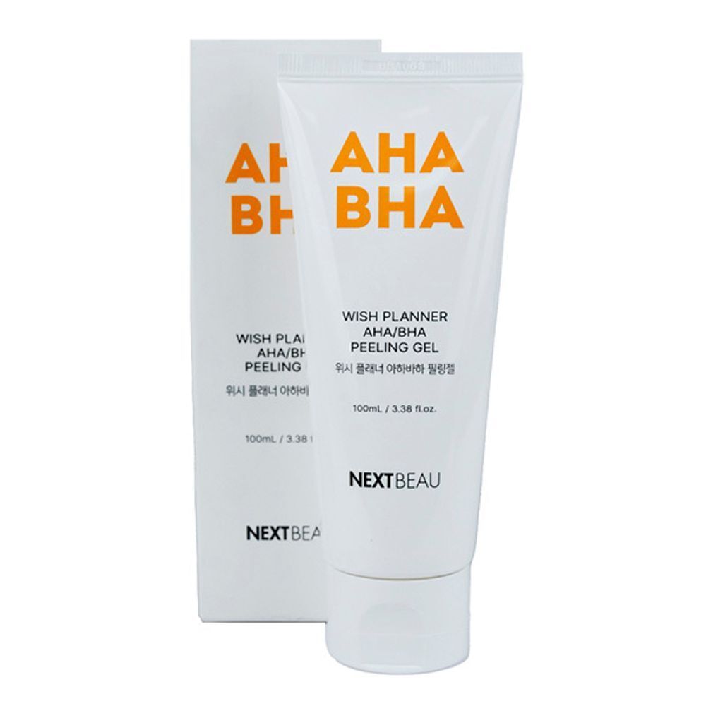 Пилинг-гель для лица с AHA/BHA кислотами NEXTBEAU Wish Planner AHA/BHA Peeling Gel 100 мл