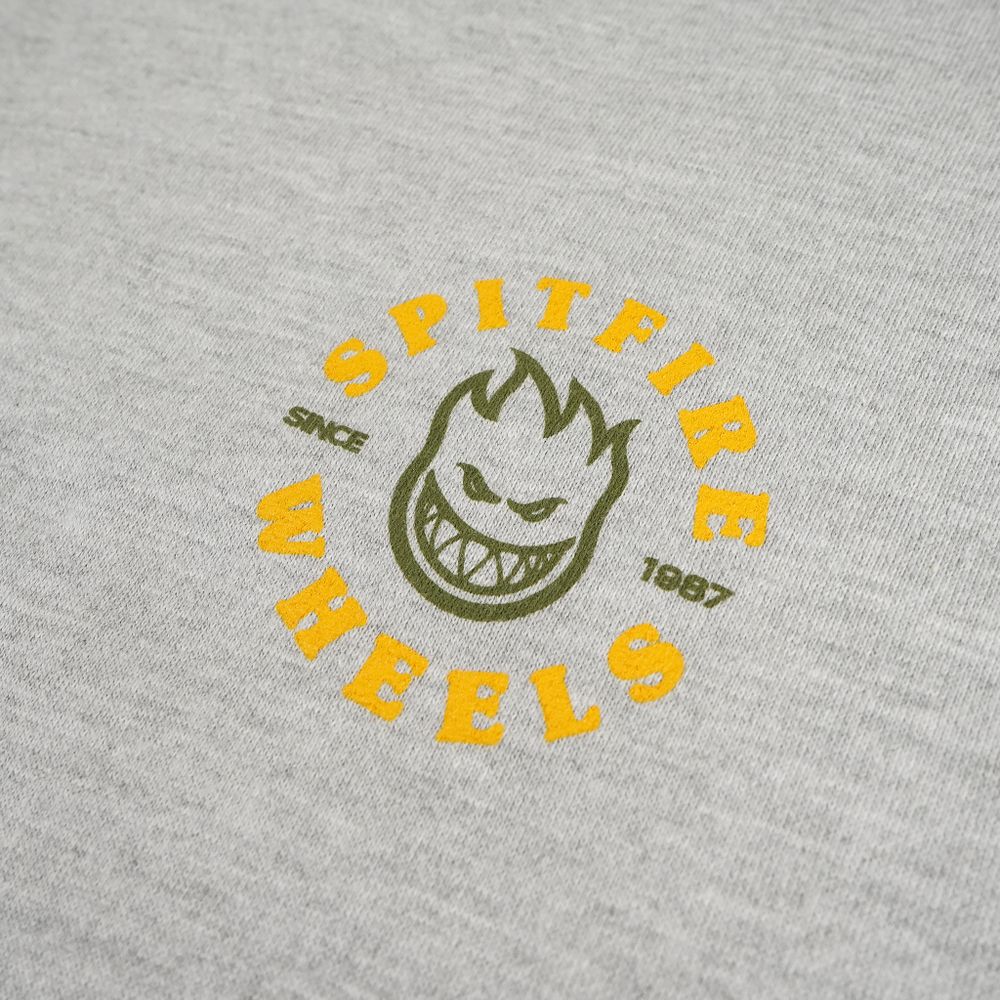 SPITFIRE толстовка HD BGHD CLSC (SS20) (GRY.HTHR/GLD)