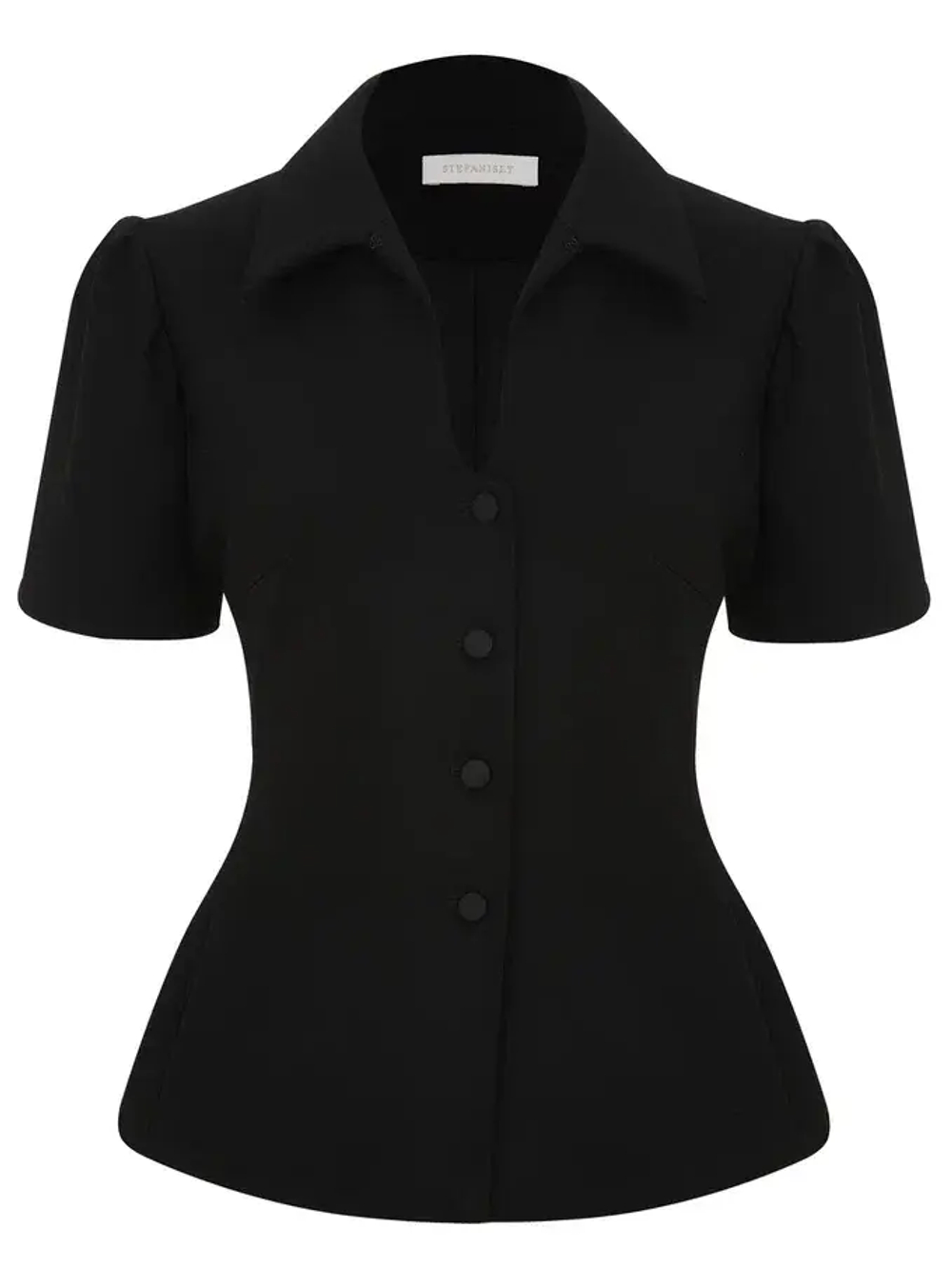 Жакет Odri приталенный, черный