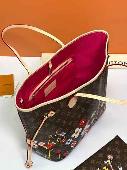 Сумка Louis Vuitton x Murakami Neverfull MM