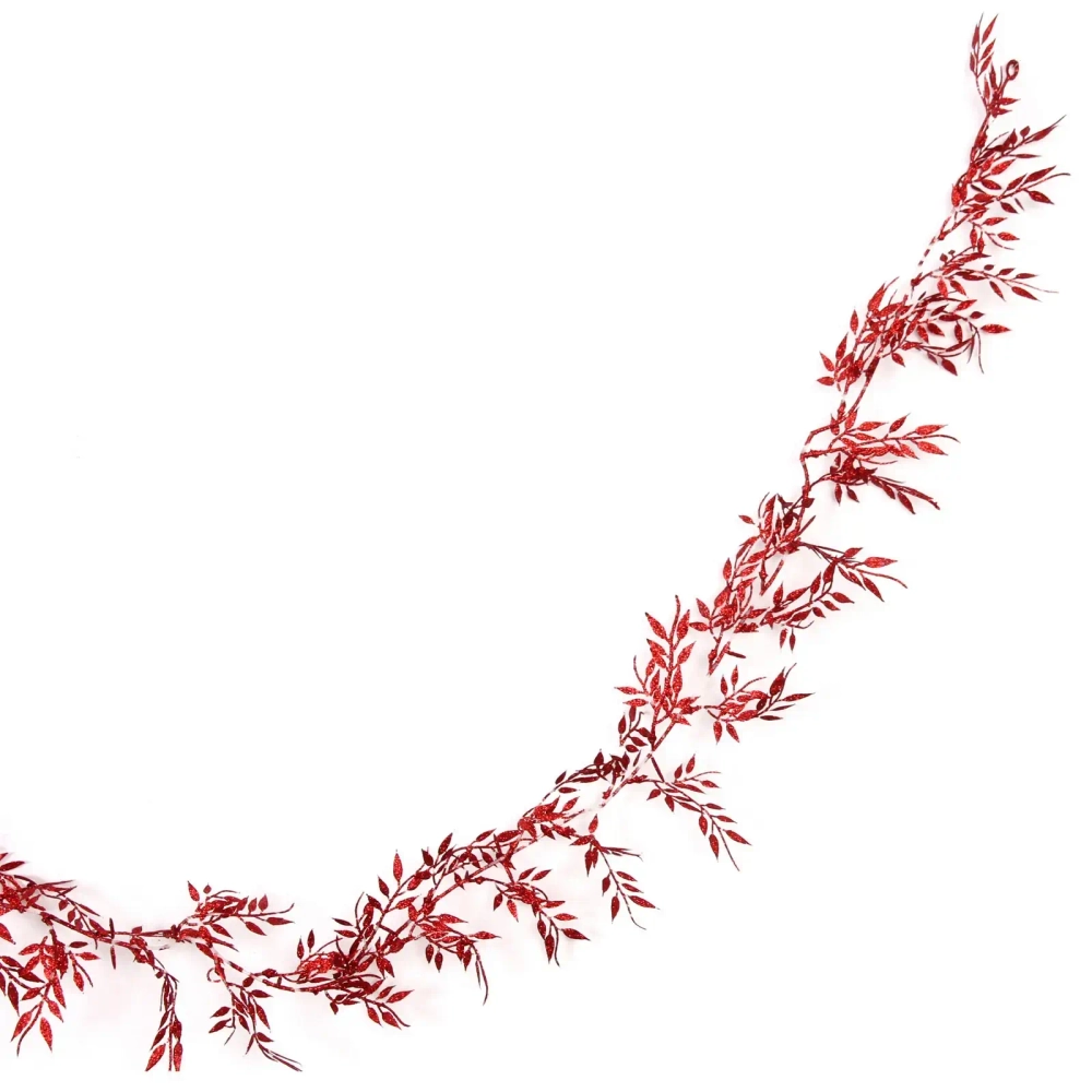 Украшение новогоднее «Сияющая зима» 1,80 м, Красный