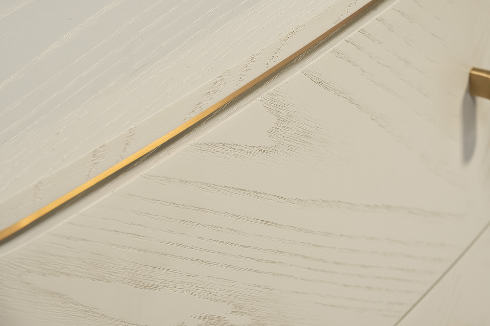 KFG138 Тумба 2 ящика белый шпон 58*42*65см