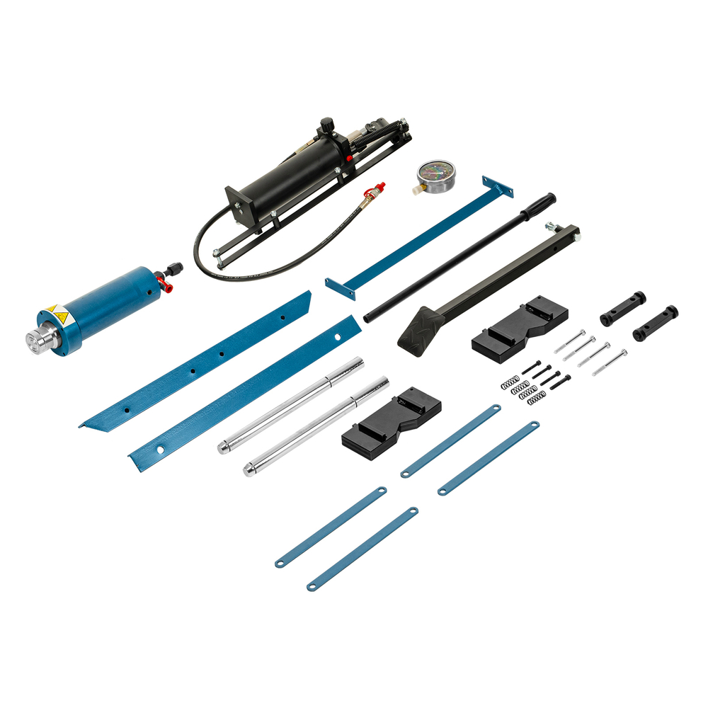 Пресс гидравлический с манометром и педалью, 30 т Stels