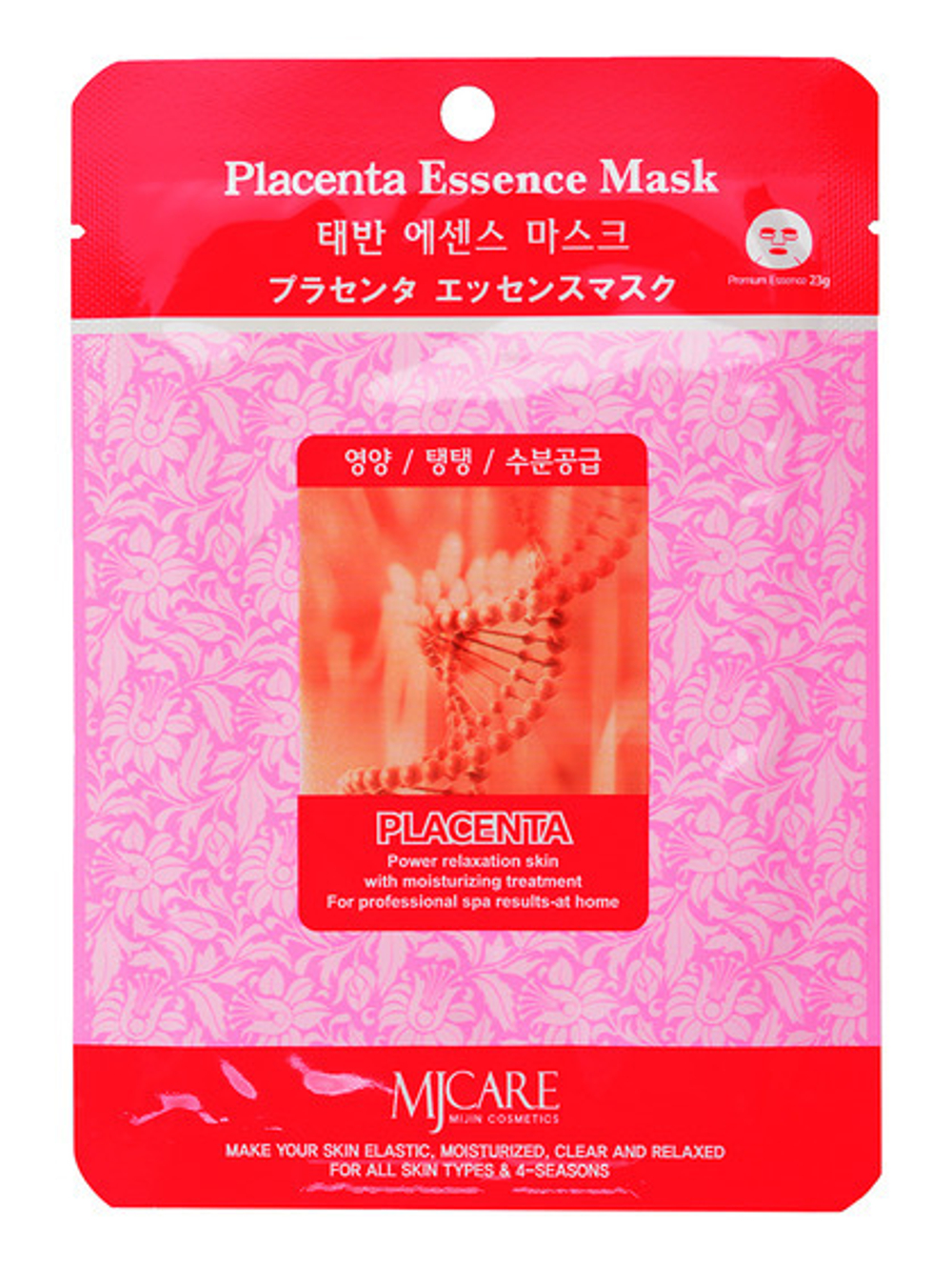 [MIJIN] Placenta Essence Mask - Маска тканевая для лица Плацента, 23 гр