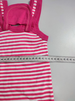 Боди Л-текс полосатое на 1 год