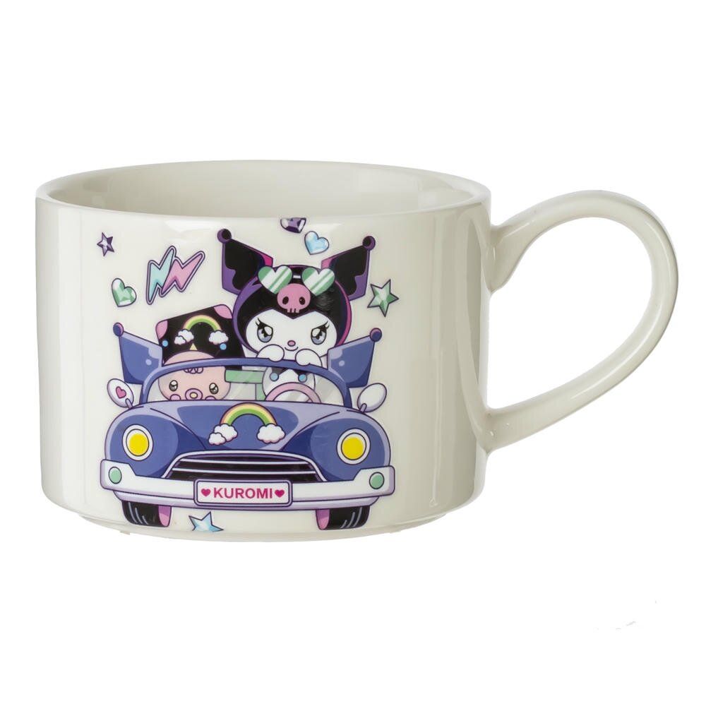 GAEM Кружка с ложкой на подставке, 250 мл, L13 W9,5 H7 см