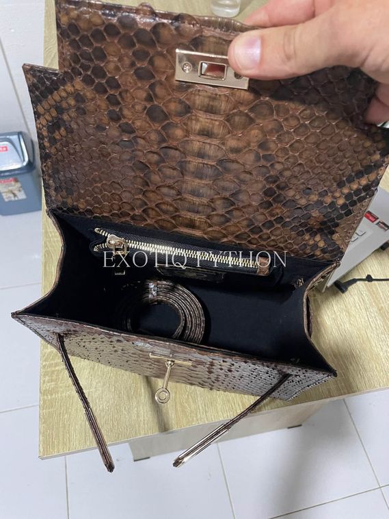 Сумка из кожи питона BG-473