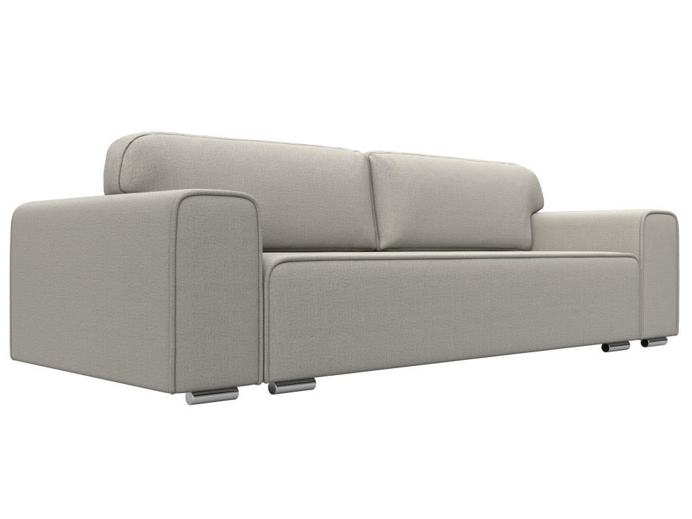 Диван прямой Лига-029, Амур 02 РОГОЖКА бежевый