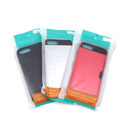 Чехол с вырезами под пластиковые карты для iPhone 7 Plus, 009493 Золотой