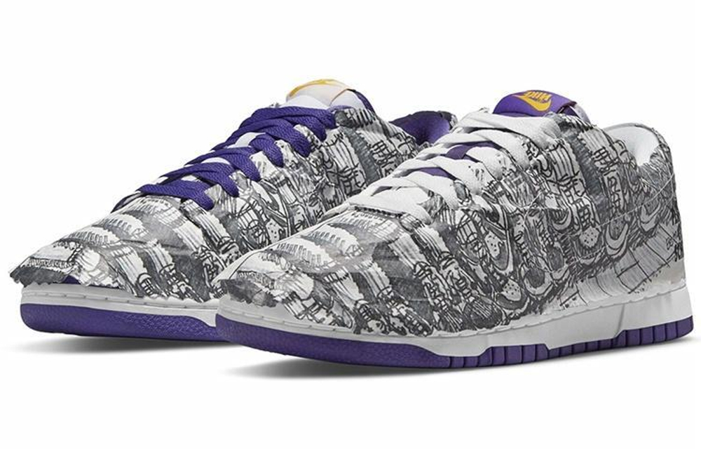 Кроссовки Nike Dunk Low "Flip The Old School" (Женская размерная сетка)