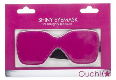 Розовая маска Shiny Eyemask (Цвет: розовый)