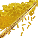 Хлопушка Бумфети 80см фольг конф золото