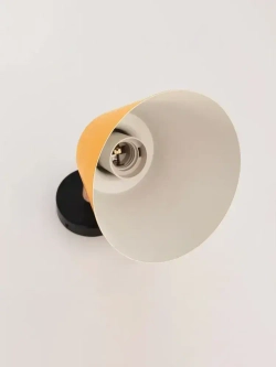 Бра настенный светильник Outframe, светильник настенный, цоколь Е27, желтый