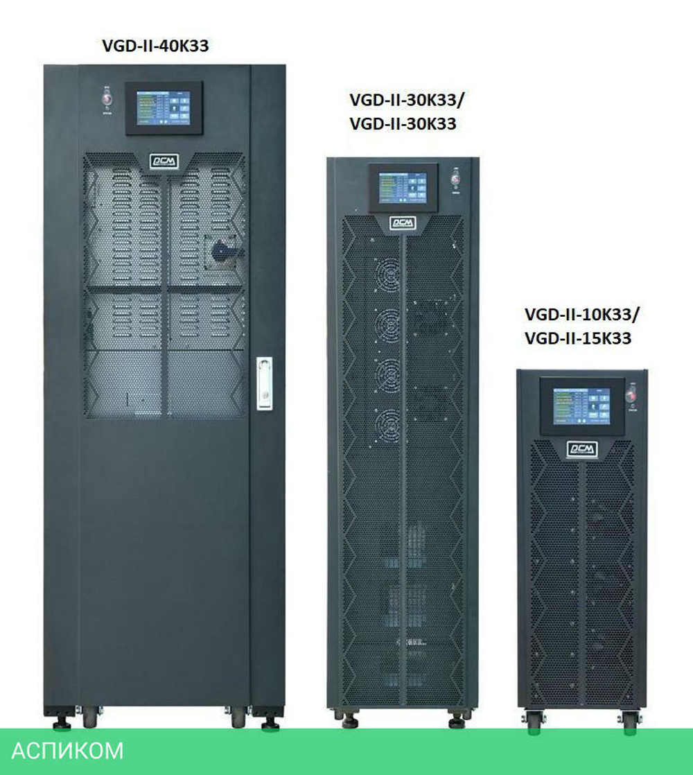 Источник бесперебойного питания Powercom VGD-II-15K33