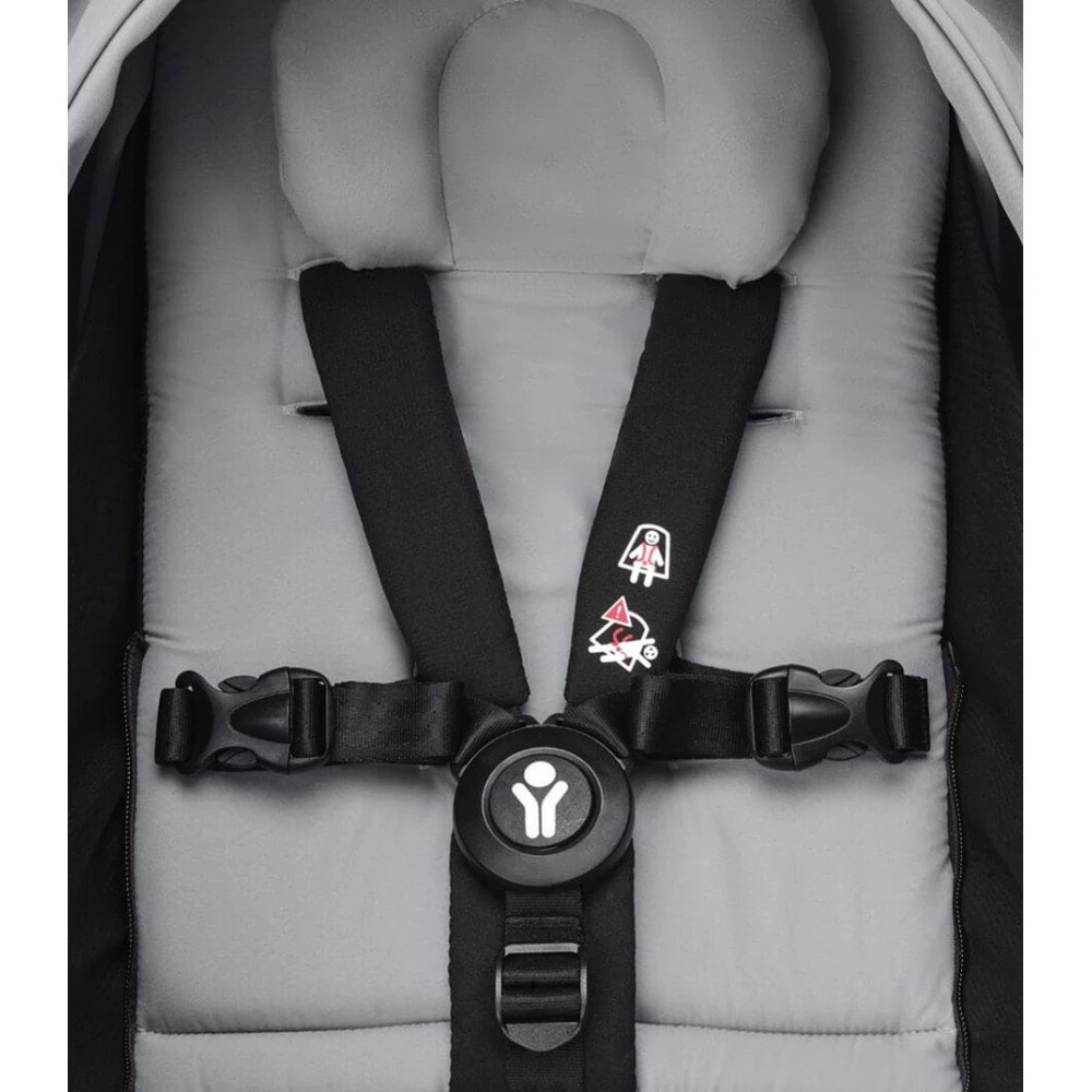 Коляска для новорожденных Stokke YOYO3 Newborn Pack 0+ рама чёрная Black Stone