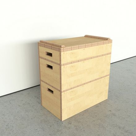 Плинты тяжелоатлетические деревянные (к-кт 2х4 шт)