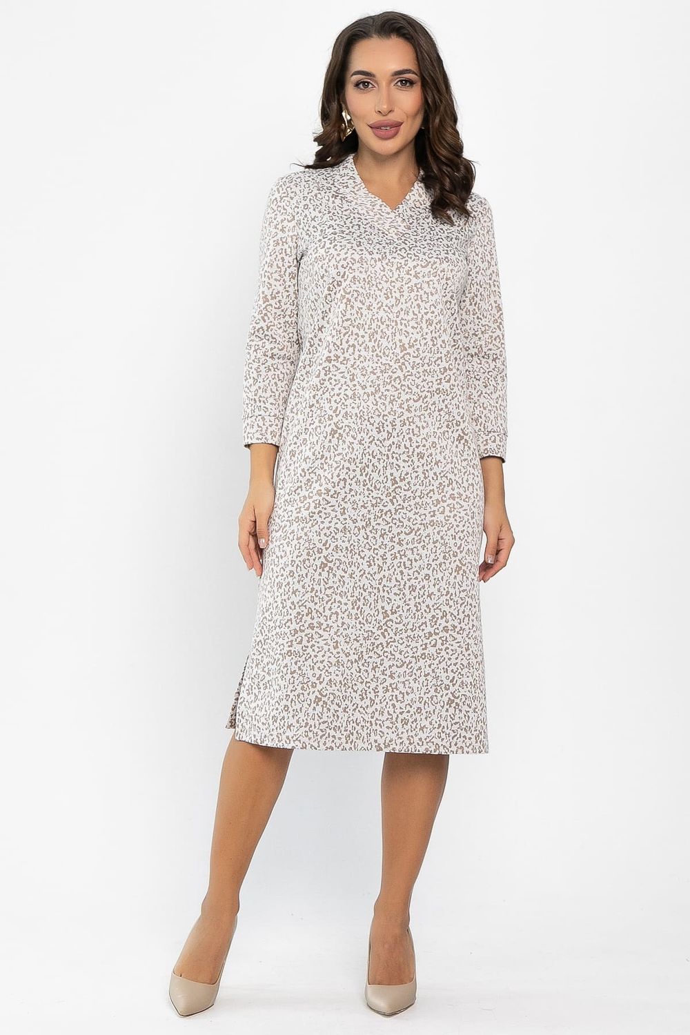 Платье Лаконичный стиль (молочное) П13753-19М LT Collection