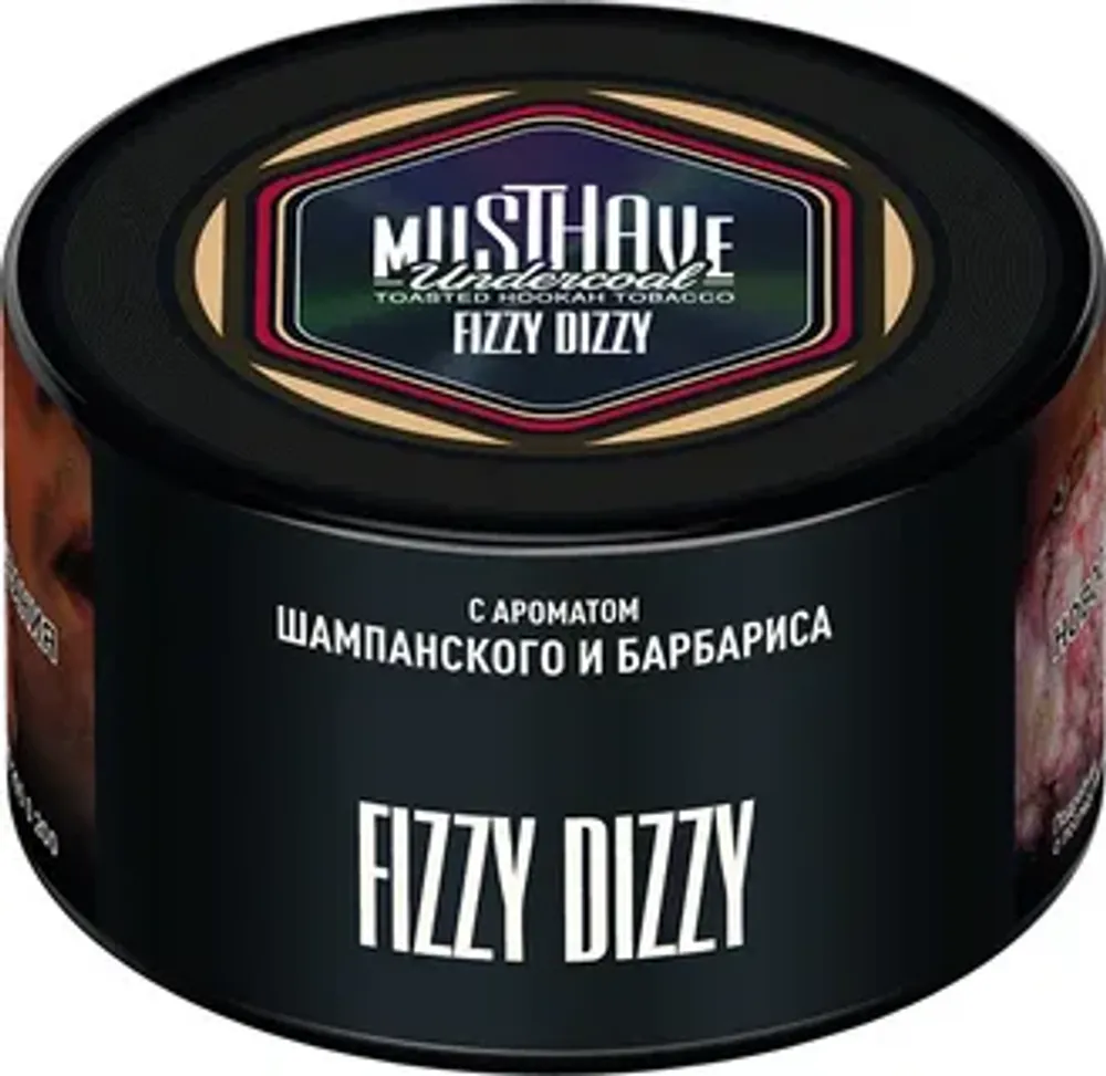 М. Табак для кальяна Must Have Fizzy Dizzy (Шампанское, барбарис) 25г