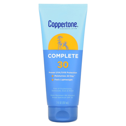 Coppertone, Солнцезащитный лосьон, комплексный, SPF 30, 207 мл (7 жидк. унц.)
