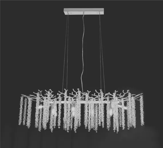 P8078/L1200CR CR (1) Люстра (RL)