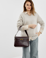 Сумка 557 01 бордовый