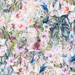 Постельное белье 1.5 спальное Estella Leandra 7593-020 lilac сиреневое