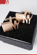 Запонки NY Fashionspace Gold