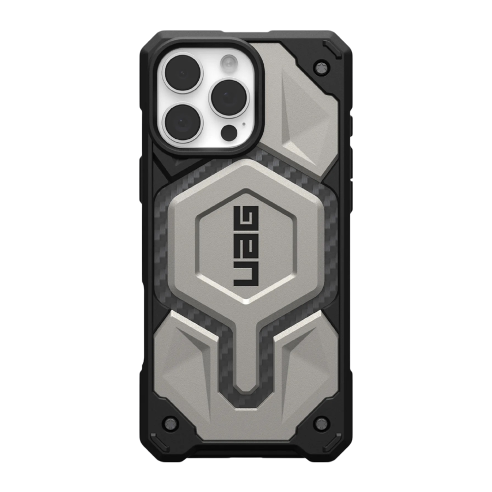 Защитный чехол MagSafe UAG Monarch Pro для iPhone 16 Pro Max Композитный гибридный чехол с очень высоким уровнем защиты при падении и вырезом для Контроллера камеры