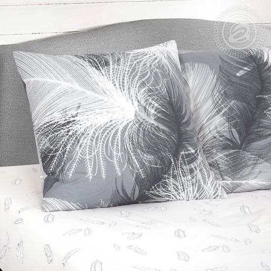 Двуспальный с европростынёй комплект постельного белья Возрождение DE LUXE поплин наволочки 70x70 см